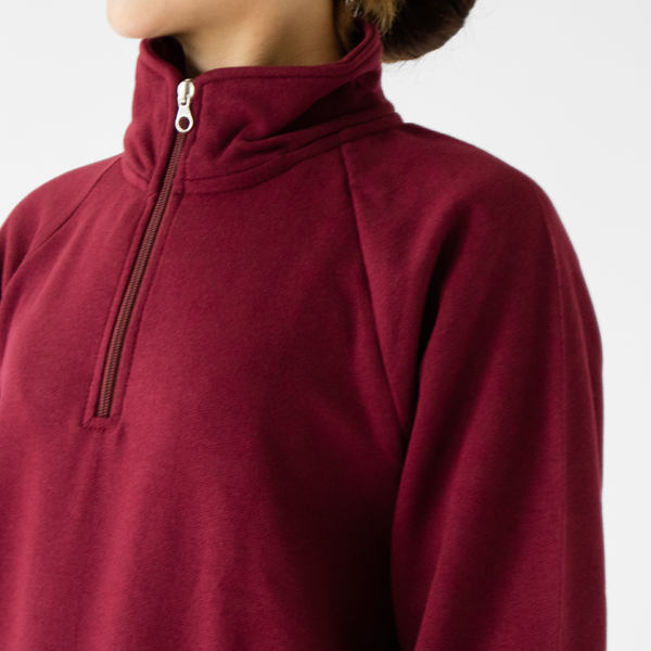 ハーフジップジャージトップ Bordeaux Sport-S(身長162cm) ハーフジップジャージトップ Bordeaux Sport-S(身長162cm)