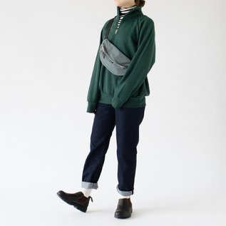 ハーフジップジャージトップ Verde Bottiglia-S(身長162cm) ハーフジップジャージトップ Verde Bottiglia-S(身長162cm)