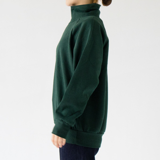 ハーフジップジャージトップ Verde Bottiglia-S(身長162cm) ハーフジップジャージトップ Verde Bottiglia-S(身長162cm)