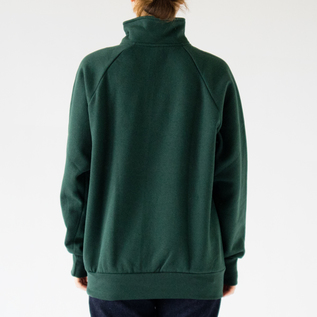 ハーフジップジャージトップ Verde Bottiglia-S(身長162cm) ハーフジップジャージトップ Verde Bottiglia-S(身長162cm)