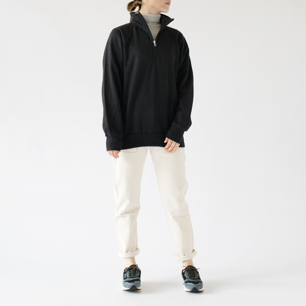 ハーフジップジャージトップ Nero-S(身長162cm)