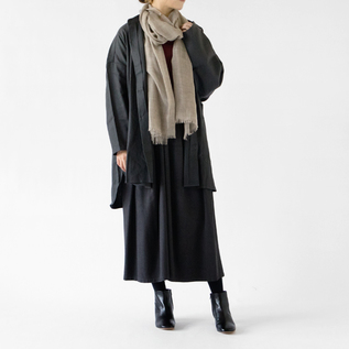着用イメージ（BROWN、モデル身長162cm）