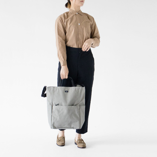 STANDARD SUPPLY 3WAY ZIP TOTE グレー STANDARD SUPPLY 3WAY ZIP TOTE グレー STANDARD SUPPLY トート