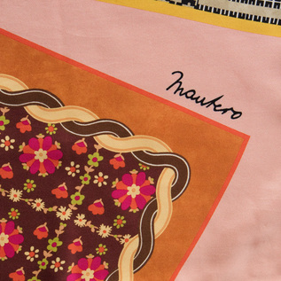 シルクスカーフ PINK シルクスカーフ PINK