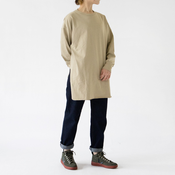 着用イメージ(BEIGE、モデル身長:162cm) 着用イメージ(BEIGE、モデル身長:162cm)