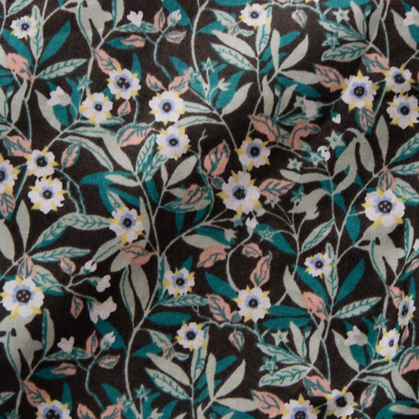 小さな花を一面にレイアウトしたクラシックな小花柄のデザイン 小さな花を一面にレイアウトしたクラシックな小花柄のデザイン