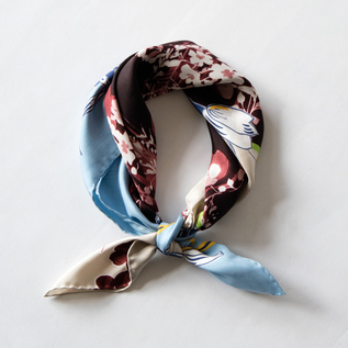 MANTERO シルクスカーフ (70×70)／MANTERO（マンテロ）｜愛着を持って