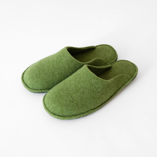 ウールスリッパ SANDY VERDE CHIARO