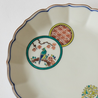 色鮮やかな鳥の絵皿 5枚セット 色鮮やかな鳥の絵皿 5枚セット