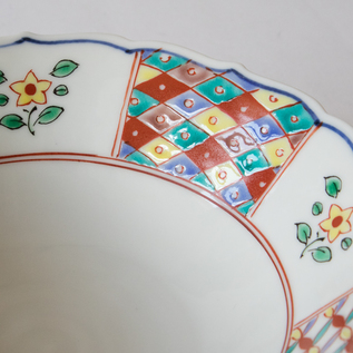 赤小紋 七寸中鉢／宮本泰山堂(みやもとたいざんどう)｜愛着を持って