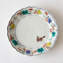 KUTANI WARE GRAPES AND SQUIRREL 19cm PLATE