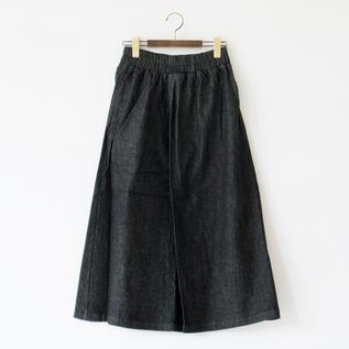 デニム タックスカート(BLACK) デニム タックスカート(BLACK)