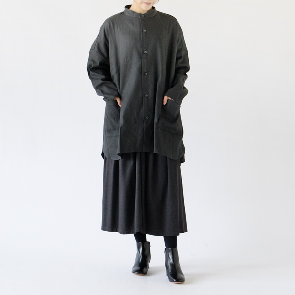モデル身長：162cm(D.GREY)