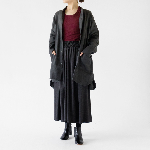 モデル身長：162cm(D.GREY)