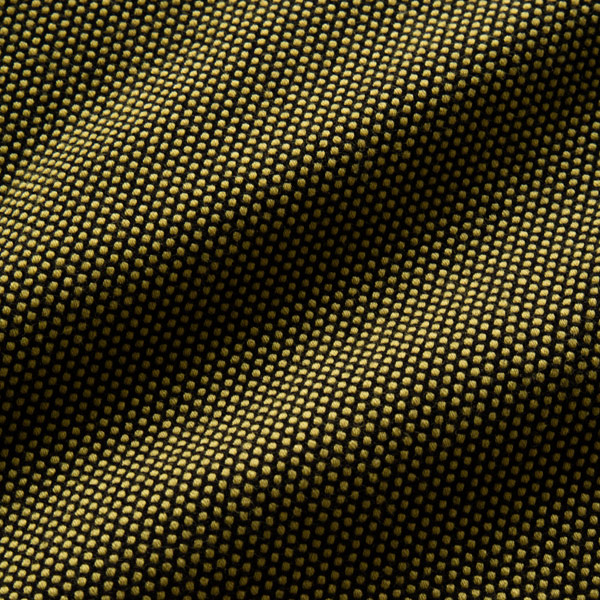 刺子織の個性的な表情の生地(YELLOW GREEN)