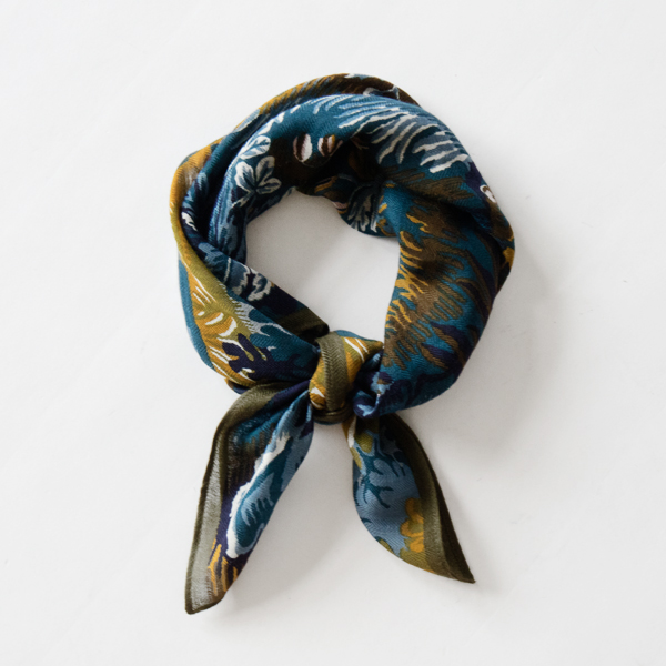 ウールバンダナ MERVEILLE KHAKI ウールバンダナ MERVEILLE KHAKI