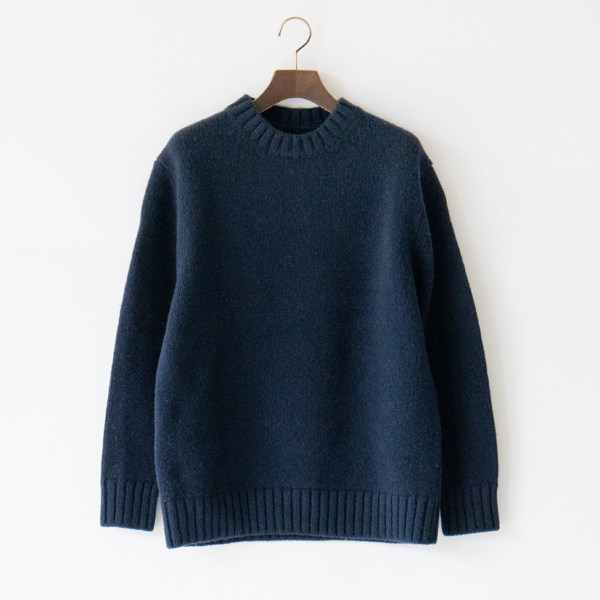ソフトラムウール ニット NAVY ソフトラムウール ニット NAVY