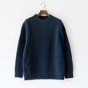 ソフトラムウール ニット NAVY