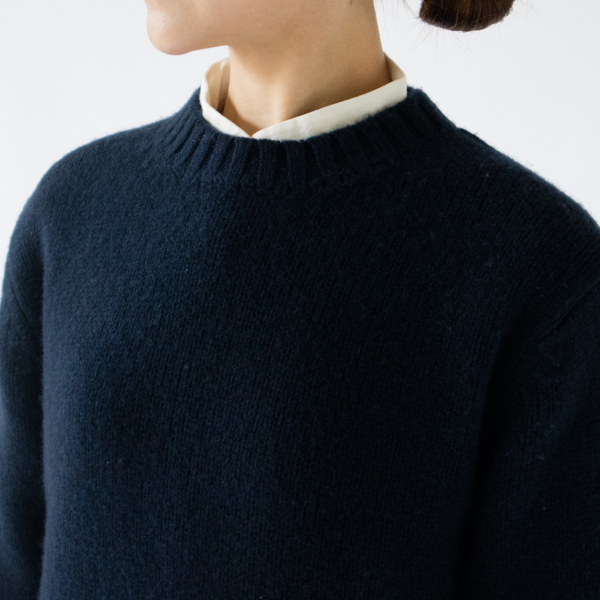 ゴワつかず重ね着もできる ゴワつかず重ね着もできる