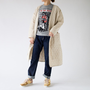 ☆cityshop☆キルトガウンコート☆美品(^^) 綿麻キルトガウンコート／ZUTTO（ズット）｜愛着を持ってずっと使い