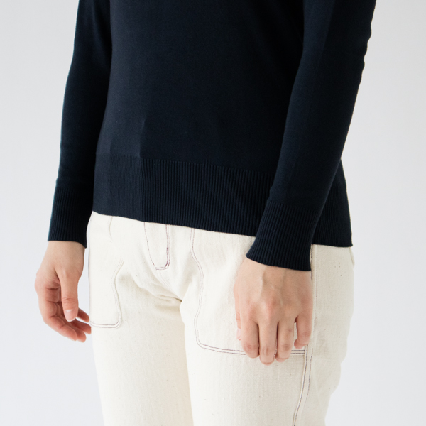 モデル身長:162cm (Navy Notte-1) モデル身長:162cm (Navy Notte-1)