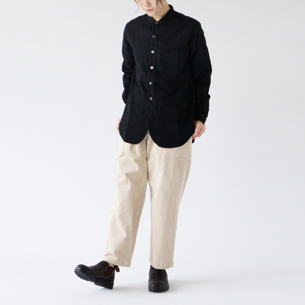 モデル身長：162cm(BLACK SIZE S)