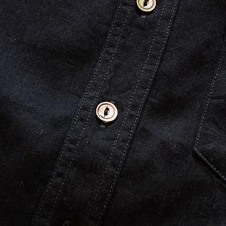 高級感のある貝釦(BLACK)