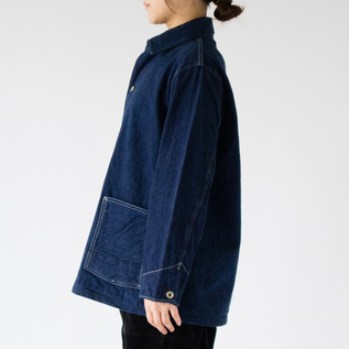 F2417 WWⅡ DENIM COVER-ALL ジャケット／FOB FACTORY（エフオービー