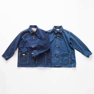 F2417 WWⅡ DENIM COVER-ALL ジャケット／FOB FACTORY（エフオービー