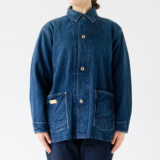 F2417 WWⅡ DENIM COVER-ALL ジャケット／FOB FACTORY（エフオービー