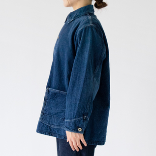 F2417 WWⅡ DENIM COVER-ALL ジャケット／FOB FACTORY（エフオービー