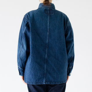 F2417 WWⅡ DENIM COVER-ALL ジャケット／FOB FACTORY（エフオービー