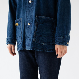 F2417 WWⅡ DENIM COVER-ALL ジャケット／FOB FACTORY（エフオービー