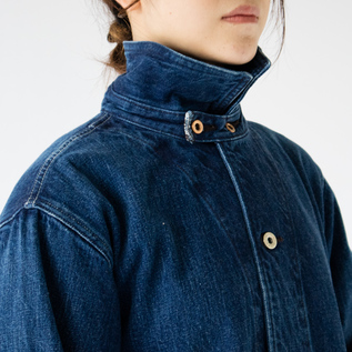 F2417 WWⅡ DENIM COVER-ALL ジャケット／FOB FACTORY（エフオービー