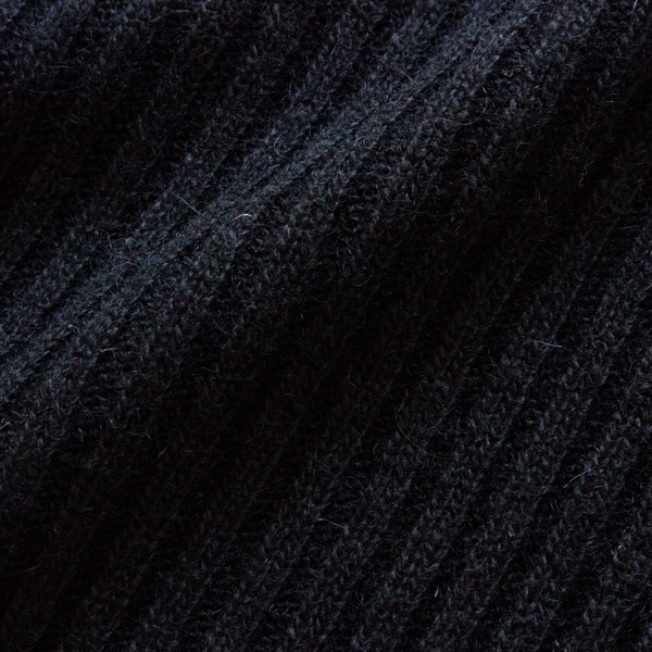 美しいリブの編み目(BLACK) 美しいリブの編み目(BLACK)