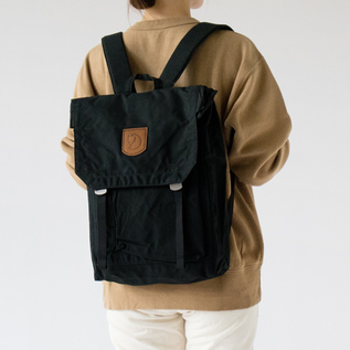 Fjällräven Foldsack No.1/ Black デイパック Foldsack No1／FJALLRAVEN(フェールラーベン)｜愛着を持っ