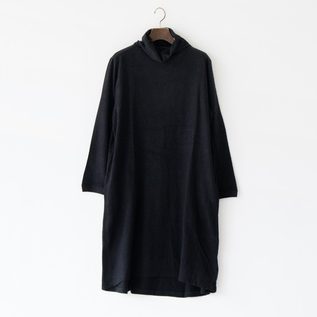 コットンリネンカシミヤ チュニックワンピース(BLACK) コットンリネンカシミヤ チュニックワンピース(BLACK)