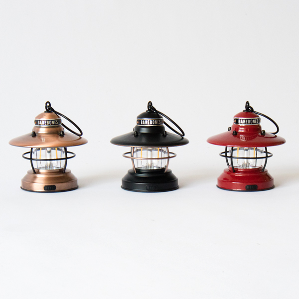 左から、COPPER、BLACK、RED