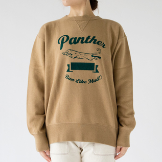 フィルメランジェ　スウェット　Panther　サイズ3 ユニセックス PANTHER プリント裏毛スウェット／FilMelange（フィル