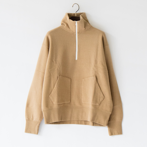 ユニセックス CABOT 裏毛スウェット(CAMEL)