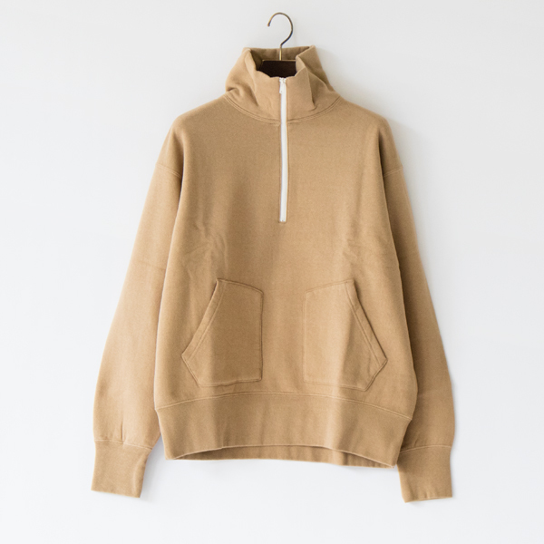 ユニセックス CABOT 裏毛スウェット(CAMEL)