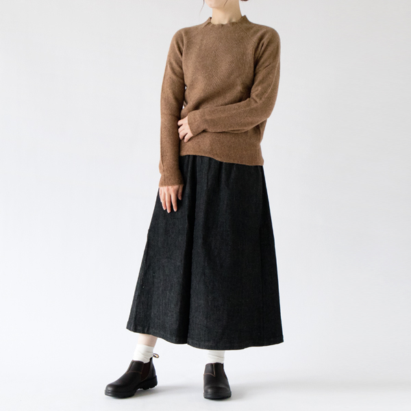 着用イメージ(モデル身長162cm・BLACK)