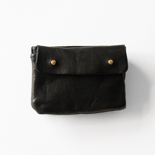  ミニ財布 MOGU-N(CHARCOAL BLACK)