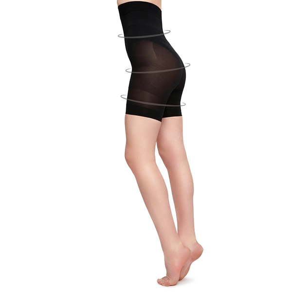 シェイピングショーツ 70デニール（BLACK）