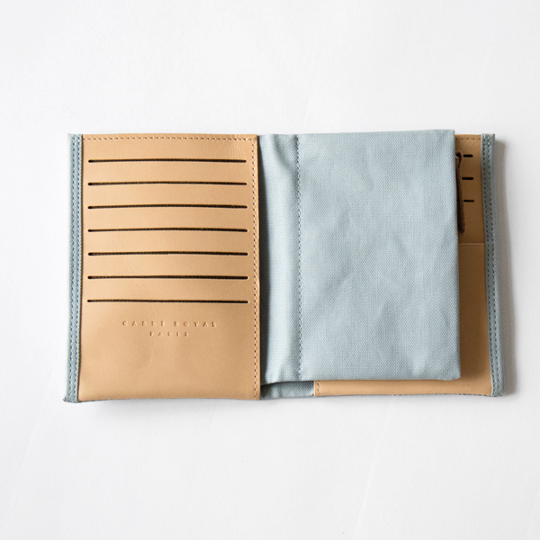 ジップポーチ(LIGHT BLUE)