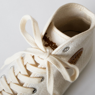 SNEAKER B2 HEAVY TWILL OFF WHITE／Spring Court / Shop ZUTTO for