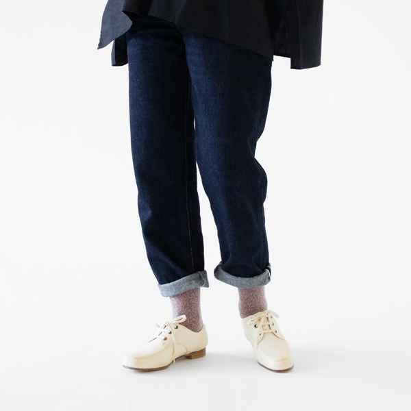 カラフルな生地がコーディネートのアクセントに(アプリコット) カラフルな生地がコーディネートのアクセントに(アプリコット)