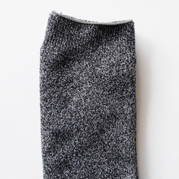 ソフトパイル・クルー レディースソックス(スモーキーブラック) ソフトパイル・クルー レディースソックス(スモーキーブラック)