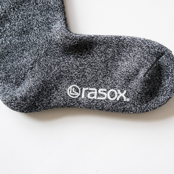 楽な履き心地を実現するL字型(スモーキーブラック) 楽な履き心地を実現するL字型(スモーキーブラック)