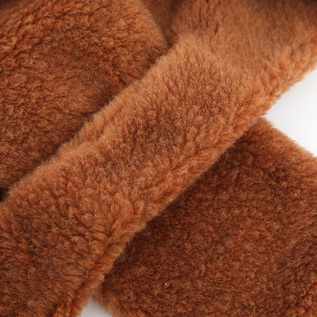BRENDA ウールボアマフラー(ORANGE CAMEL) BRENDA ウールボアマフラー(ORANGE CAMEL)